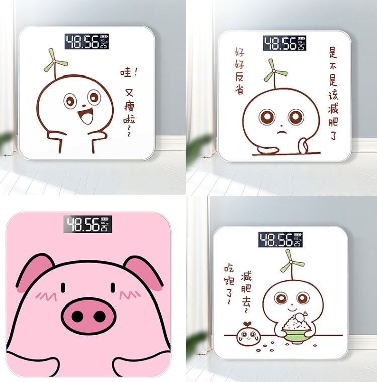 Mini Electronic Scale Home Weighing Scale Charging Stlye(Pigs) - Body Scales by buy2fix | Online Shopping UK | buy2fix