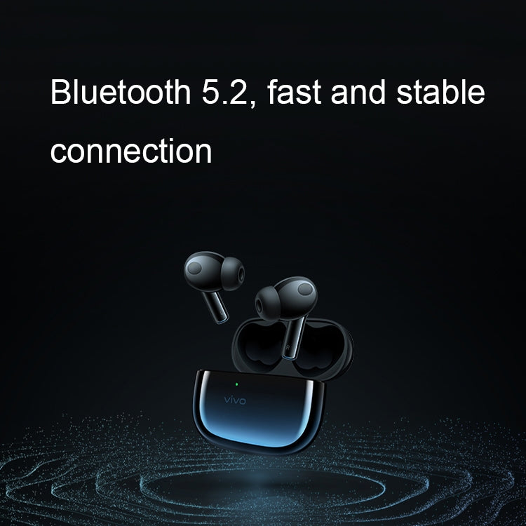 vivo TWS 2e Dual Microphone Noise Reduction Waterproof Wireless Bluetooth Earphones(Blue) - TWS Earphone by vivo | Online Shopping UK | buy2fix