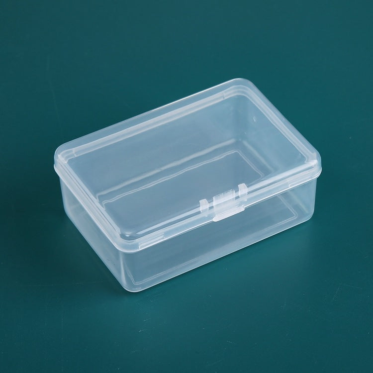 20 PCS Rectangular Plastic Box Transparent Parts PP Storage Box With Cover - Storage Boxes by buy2fix | Online Shopping UK | buy2fix