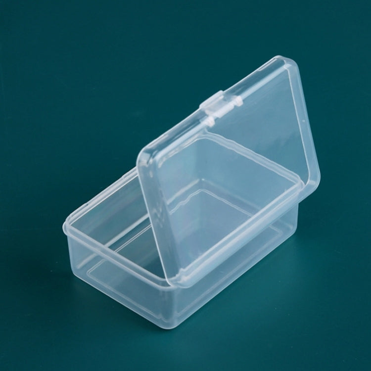 20 PCS Rectangular Plastic Box Transparent Parts PP Storage Box With Cover - Storage Boxes by buy2fix | Online Shopping UK | buy2fix