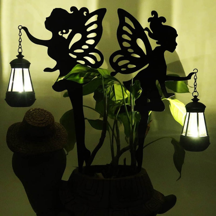 2 in 1 Solar Garden Lamp Metal Outdoor Landscape Garden Light Fairy Ornaments Lawn Light - Solar Lights by buy2fix | Online Shopping UK | buy2fix