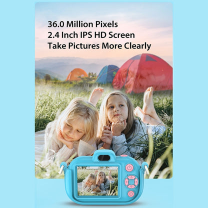 DC502 2.4-Inch 16X Zoom 2.7K Video Recording Children Digital Camera, Color: Yellow No Card(AU Plug) - Children Cameras by buy2fix | Online Shopping UK | buy2fix