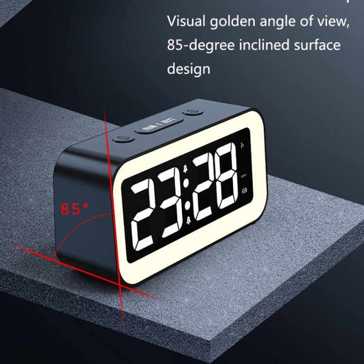 LED Electronic Alarm Clock Night Light(Yellow) - Novelty Clock by buy2fix | Online Shopping UK | buy2fix