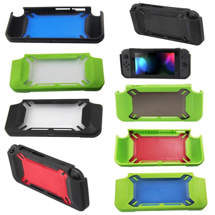 Scratch-Resistant Back Cover For Nintendo Switch(Green + Red) - Cases by buy2fix | Online Shopping UK | buy2fix