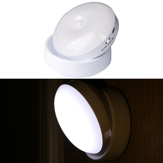 DMK-6PL Kitchen Cabinet Body Infrared Sensing Lamp, Style: Rotate Charging(White Light) - Sensor LED Lights by buy2fix | Online Shopping UK | buy2fix