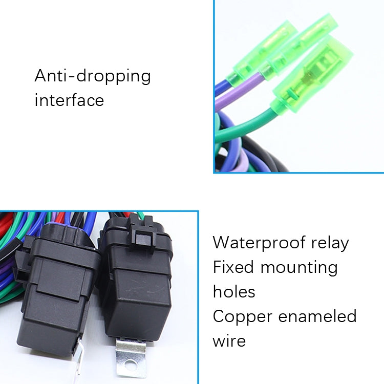 7014G Marine Harness Insertion Plate Tilt Flattening Device Harness Suitable For CMC / TH, Rated voltage: 12V - Marine Accessories & Parts by buy2fix | Online Shopping UK | buy2fix