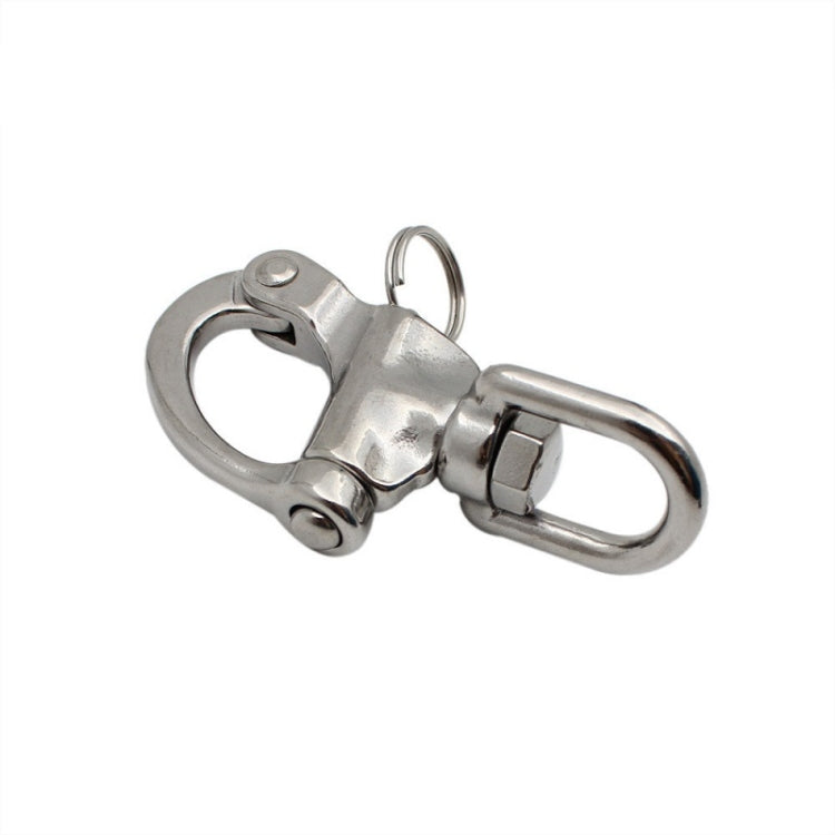 Yachting Sailing Stainless Steel Coil Type Rotary Spring Shackle, Specification: 87mm - Marine Accessories & Parts by buy2fix | Online Shopping UK | buy2fix