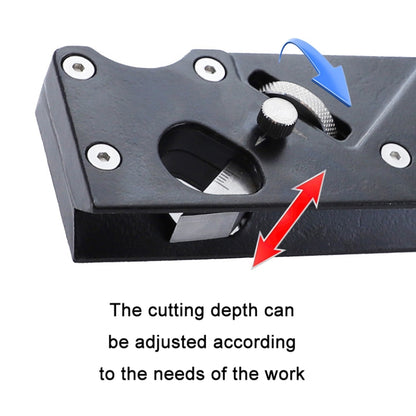 Adjustable Depth Woodworking Chamfering Planer, Specification: Cutter Head 7 PCS/Set - Wood Planers by buy2fix | Online Shopping UK | buy2fix