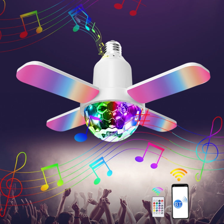 LY-002 24W Mini Bluetooth RGB Light Effect Foldable Music Light(Starry Light) - Smart Light Bulbs by buy2fix | Online Shopping UK | buy2fix