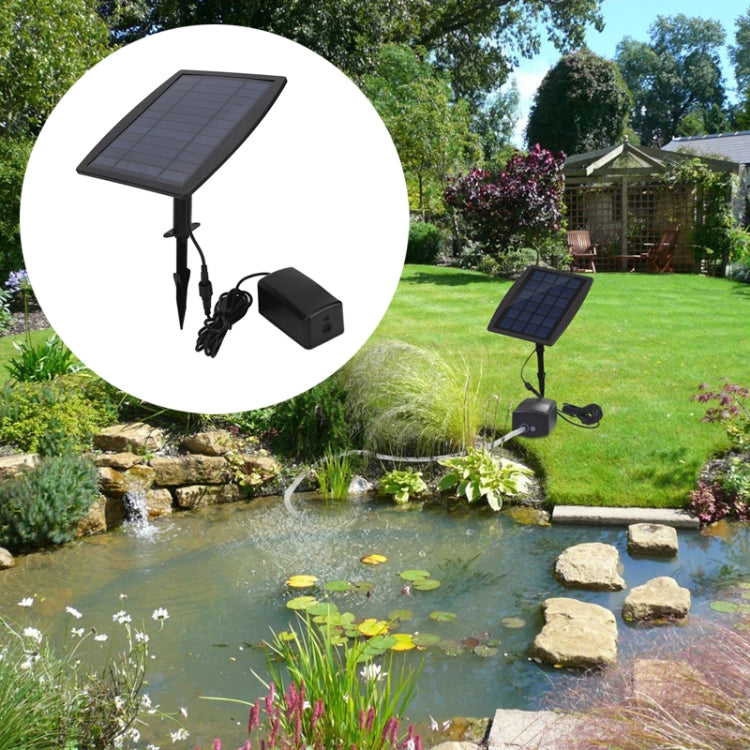 Plug-in Solar Aeration Pump Power Storage Aquarium Oxygen Pump - Pumps by buy2fix | Online Shopping UK | buy2fix