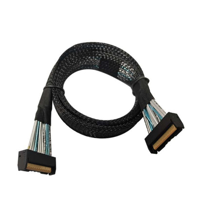 32G Transfer PCIE5.0 Slim SAS MCIO 74P  To MCIO 74P Server High Speed Turn Wiring 0.7m - Others by buy2fix | Online Shopping UK | buy2fix