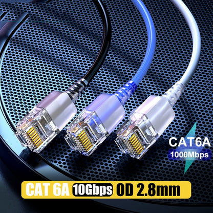 SAMZHE Cat6A Ethernet Cable UTP Network Patch Cable 1.5m(Black) - Lan Cable and Tools by SAMZHE | Online Shopping UK | buy2fix