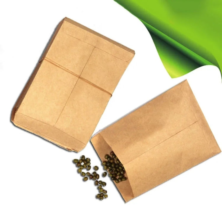 18x11cm 50pcs Sticky Seed Hybrid Breeding Kraft Paper Bag - Planting Bags by buy2fix | Online Shopping UK | buy2fix