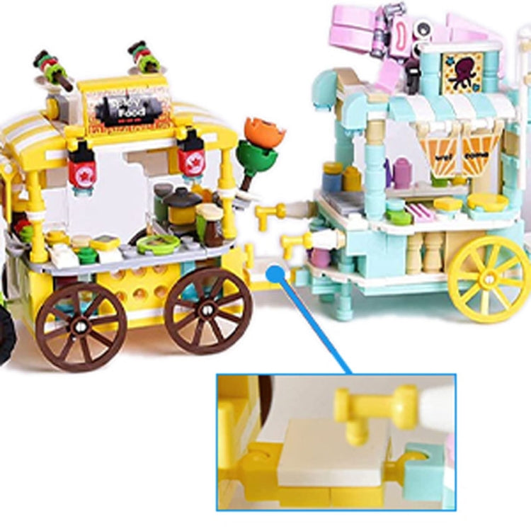 LELE BROTHER Children Assembling Mini City Street Scene Building Blocks, Style: 8537-2 Flower Shop - Building Blocks by LELE BROTHER | Online Shopping UK | buy2fix