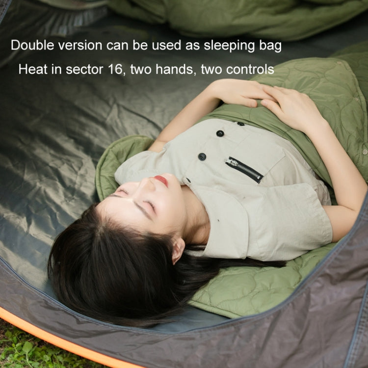 Outdoor Camping USB Electric Blanket 5V Heating Pad, Style: Double Model - Bedding by buy2fix | Online Shopping UK | buy2fix