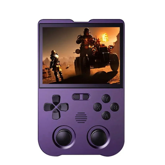 AMPOWN XU10 Handheld Game Console 3.5-Inch IPS Screen Linux System Portable Video Arcade 64G(Purple) - Pocket Console by AMPOWN | Online Shopping UK | buy2fix