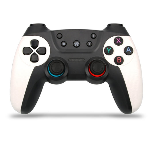 For Switch Pro / PC / Android Wireless Bluetooth Game Controller With Wake-Up Vibration(Elegant White) - Gamepads by buy2fix | Online Shopping UK | buy2fix