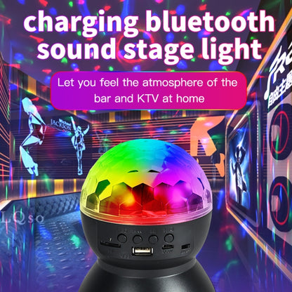 Home LED Magic Ball Lights Bounce Ambient Lamps Room Sound Lights Balls, Color: Charging Model White(RGB Colorful 5W) - Stage Lighting by LIXINCORDA | Online Shopping UK | buy2fix