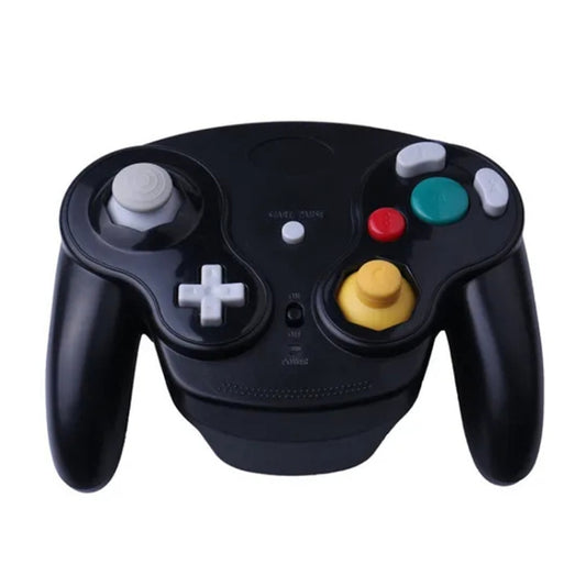 For NGC Gamepad 2.4G Wireless Gamepad Compatible With Wii(Black) - Gamepads by buy2fix | Online Shopping UK | buy2fix