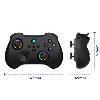 Z01 Wireless Gaming Vortex Dual Hall Body Grip For Switch / PS3 / PS4 / Adroid / IOS(black) - Gamepads by buy2fix | Online Shopping UK | buy2fix