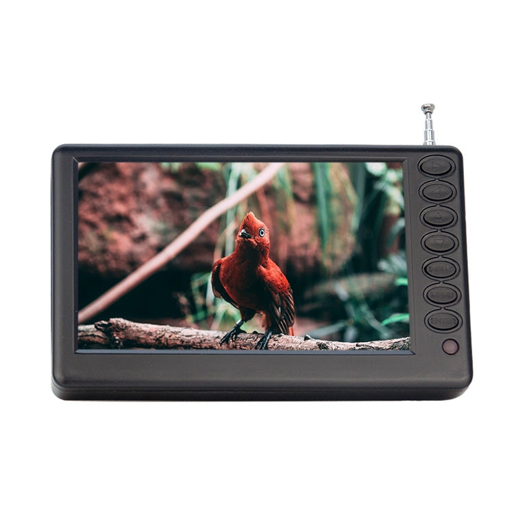 5 Inch Ultra-Thin Portable Car Digital LCD TV, Format: ISDB-T(EU Plug) - Multimedia Player by buy2fix | Online Shopping UK | buy2fix