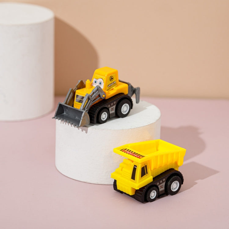 8pcs /Set Mini Engineering Team Pull-back Car Children Toys(2831A) - Model Toys by buy2fix | Online Shopping UK | buy2fix