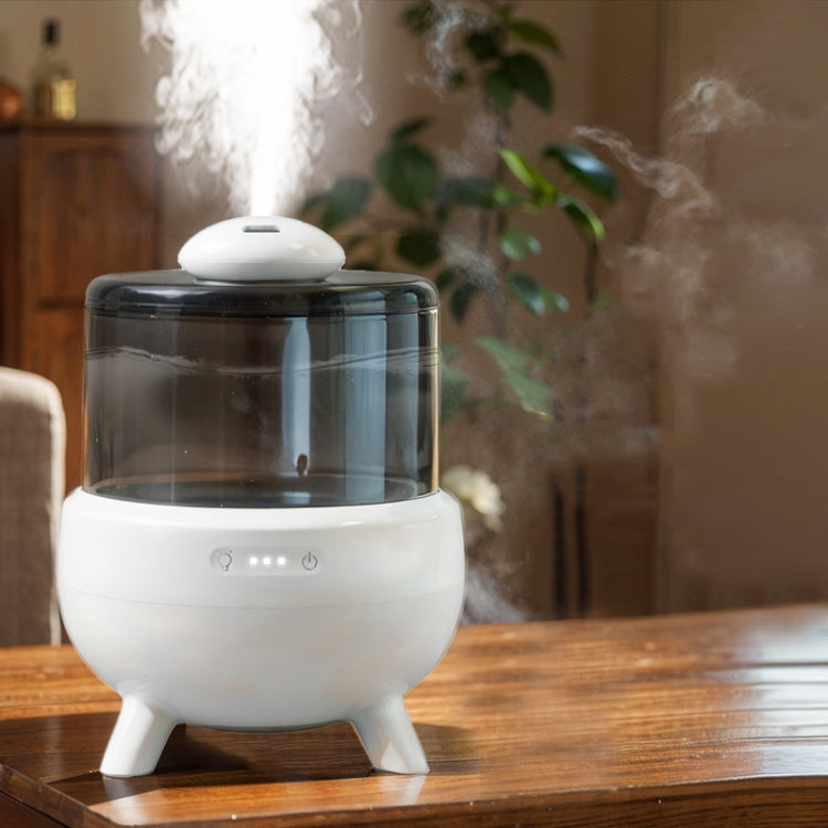 FS102 2L Ultrasonic Aromatherapy Colorful Night Light Desktop Humidifier, Spec: US Plug(White) - Air Purifiers & Accessories by buy2fix | Online Shopping UK | buy2fix