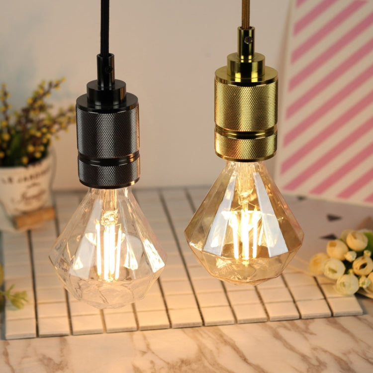 E27 Screw Port LED Vintage Light Shaped Decorative Illumination Bulb, Style: G95 Oblique Transparent(110V 4W 2700K) - LED Blubs & Tubes by buy2fix | Online Shopping UK | buy2fix