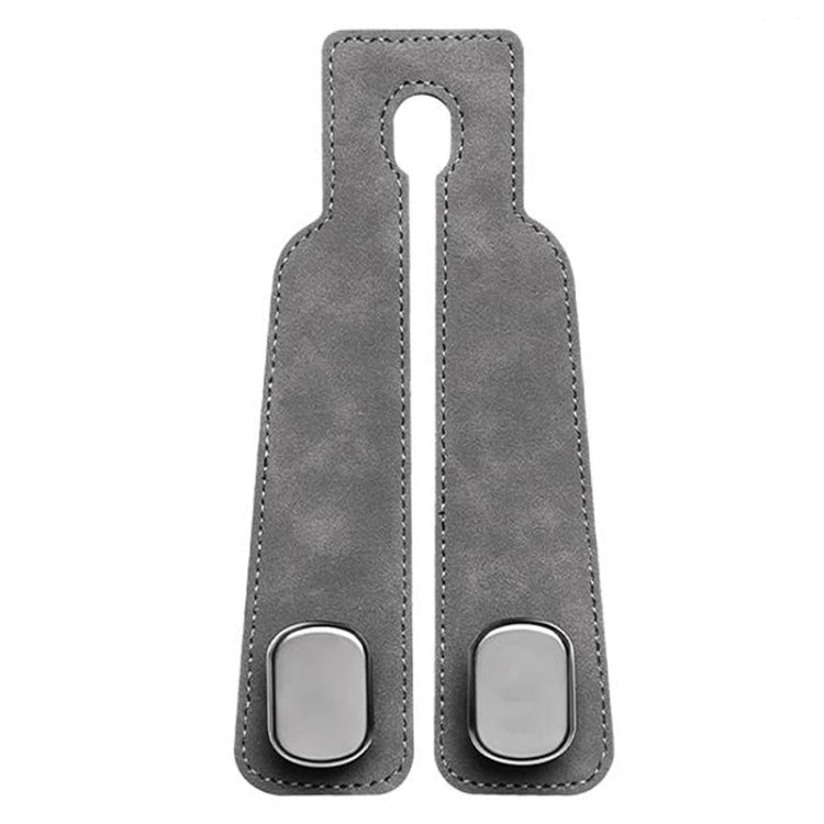 Car Seat Mack Multifunctional Metal Hook Mobile Phone Holder, Style: No Mark(Gray) - Auto Fastener & Clips by buy2fix | Online Shopping UK | buy2fix