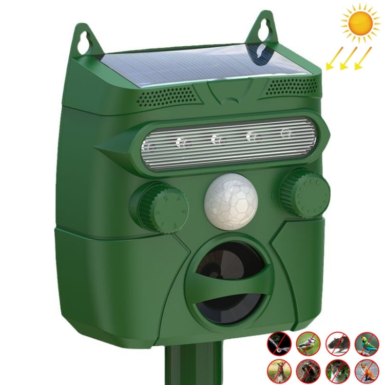 Solar Animal Driver Ultrasonic Outdoor Bird Repeller Electronic Mouse Repeller - Outdoor Insect Repellent by buy2fix | Online Shopping UK | buy2fix