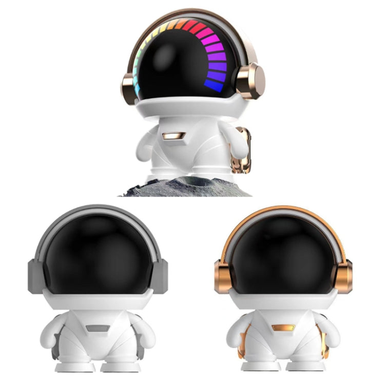 Mini Astronaut Portable Smart Subwoofer Bluetooth Speaker, Color: White Gray - Mini Speaker by buy2fix | Online Shopping UK | buy2fix