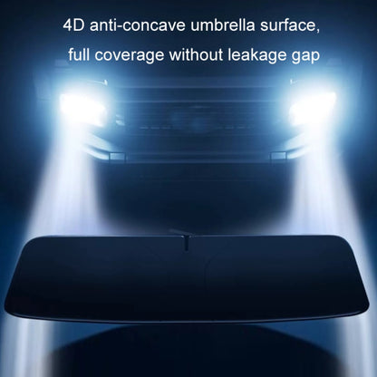 145x80cm Car Front Windshield Sun Protection Laser Sunshade Blinds, Style: Pull Tab Parasol - Window Foils & Solar Protection by buy2fix | Online Shopping UK | buy2fix