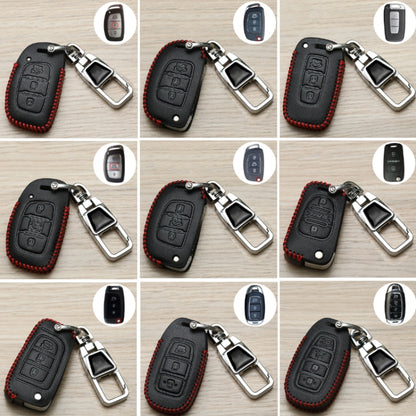 For Hyundai Car Key Cover Multifunctional Keychains Anti-lost Number Plates, Style: H4 - Car Key Cases by buy2fix | Online Shopping UK | buy2fix