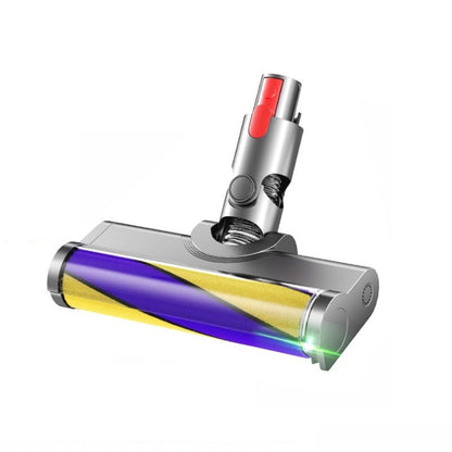 For Dyson V7 V8 V10 V11 V15 Vacuum Cleaner Soft Brush Head With Green Light Dust Display Lamp - Dyson Accessories by buy2fix | Online Shopping UK | buy2fix