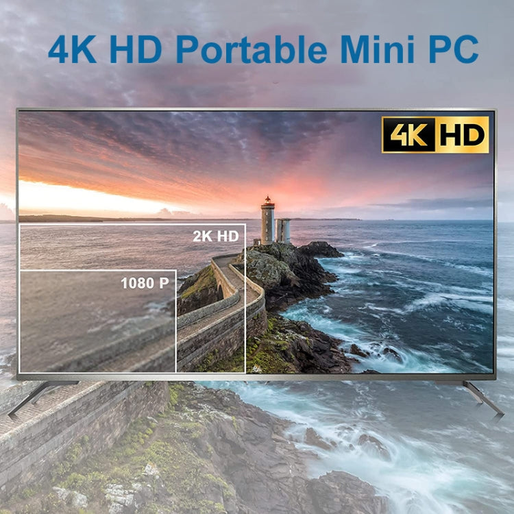 GK3Plus N100 16G+512G UK Plug 12th Intel Alderlake Dual HDMI+VGA Triple Display 4K HD Pocket Mini PC - Windows Mini PCs by buy2fix | Online Shopping UK | buy2fix