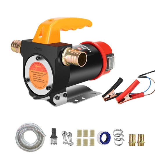 Small Portable Diesel Electric Self-Priming Oil Pump, Voltage: 12v Single Turn + 4m Tube - oil tank tubes & oil pumps by buy2fix | Online Shopping UK | buy2fix