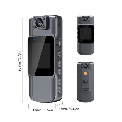 L11 1080P  With 32G Memory Card 1.54 Inch IPS Screen Mini Body Camera Night Vision Digital Video Recorder Sports DV - Digital Video Recorder by buy2fix | Online Shopping UK | buy2fix