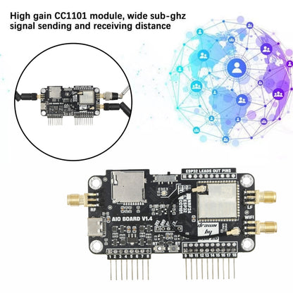 3 In 1 WIFI NRF24+ESP32 Multi-Function Expansion Module(For Flipper Zero) - Modules Expansions Accessories by buy2fix | Online Shopping UK | buy2fix