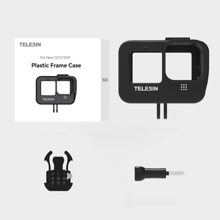 TELESIN GP-FMS-903 Protective Border Plastic Rabbit Cage, For GoPro HERO12 Black / HERO11 Black / HERO10 Black / HERO9 Black - Protective Frame by TELESIN | Online Shopping UK | buy2fix