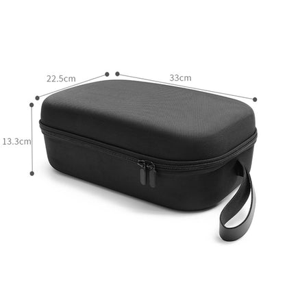 For Meta Quest 2 / 3 VR Glasses Integrated Storage Protective Case Portable Hard Bag(Black) - VR Accessories by buy2fix | Online Shopping UK | buy2fix