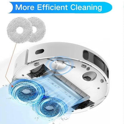 For Dreame L20 Ultra / X20 Pro / X20 Pro Plus Robot Vacuum Accessories 1 Black Rubber Brush Cover - For Xiaomi Accessories by buy2fix | Online Shopping UK | buy2fix