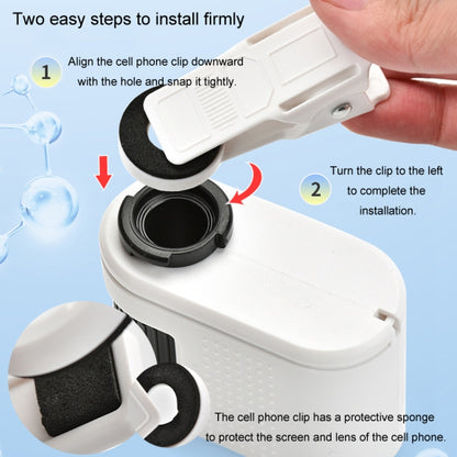 80X Children Mini Portable Microscope Student Antique Jewelry Identification Science Experiment Teaching Toy, Model: No Phone Clip - Digital Microscope by buy2fix | Online Shopping UK | buy2fix