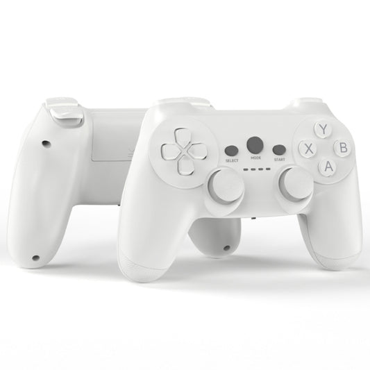 2.4G One-to-two Wireless Game Controller for PC / Android / TV Box(White) - Controller Gamepad by buy2fix | Online Shopping UK | buy2fix