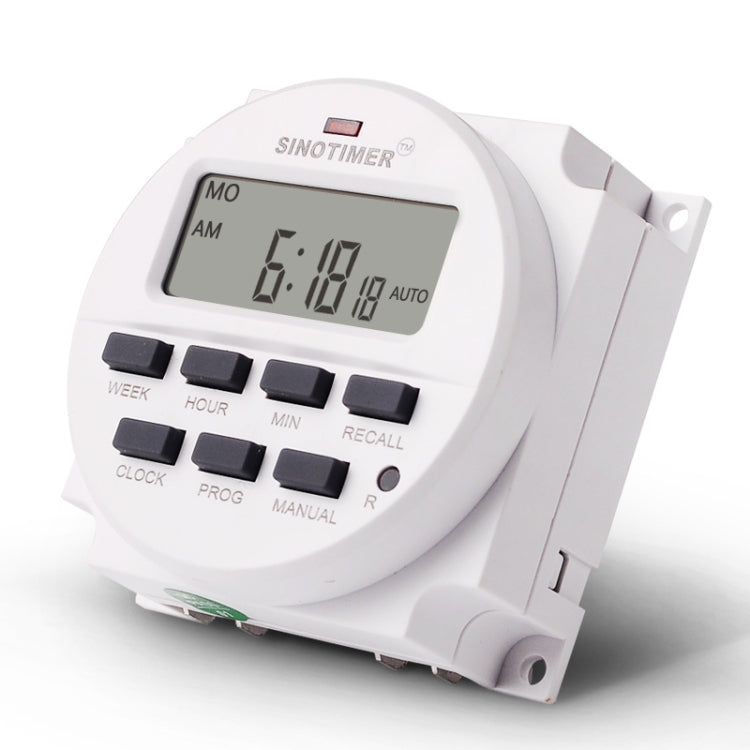 SINOTIMER TM618N-4 12V 7 Days Weekly Programmable Digital Electronic Timer Switch - Switch by SINOTIMER | Online Shopping UK | buy2fix