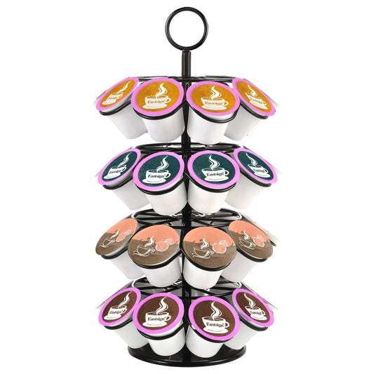 For K-CUP / Dolce Gusto OASISWJ 36pcs Assembled Rotating Coffee Capsule Holder(4 Layers) - Coffee Tools by OASISWJ | Online Shopping UK | buy2fix