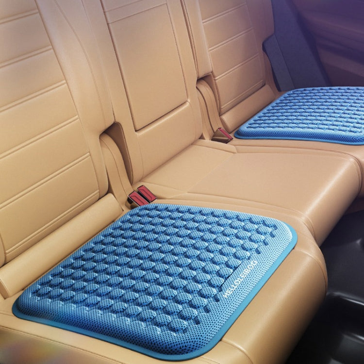 HELLOLEIBOO Car Gel Ice Cushion Four Seasons Universal Breathable Seat Cushion, Color: Blue - Seat Accessories by HELLOLEIBOO | Online Shopping UK | buy2fix