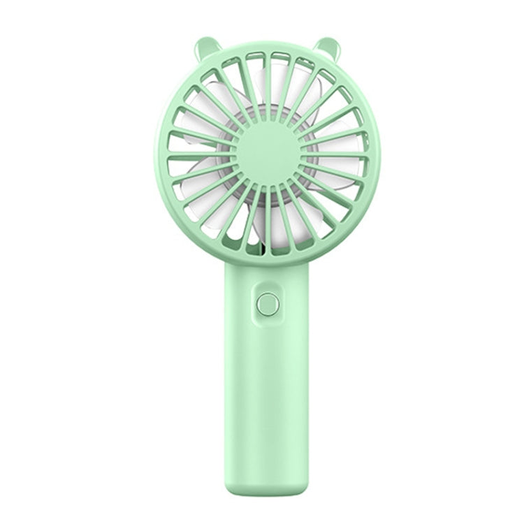 Mini USB Handheld Fan Rechargeable Portable Desktop Phone Holder(Green) - Electric Fans by buy2fix | Online Shopping UK | buy2fix