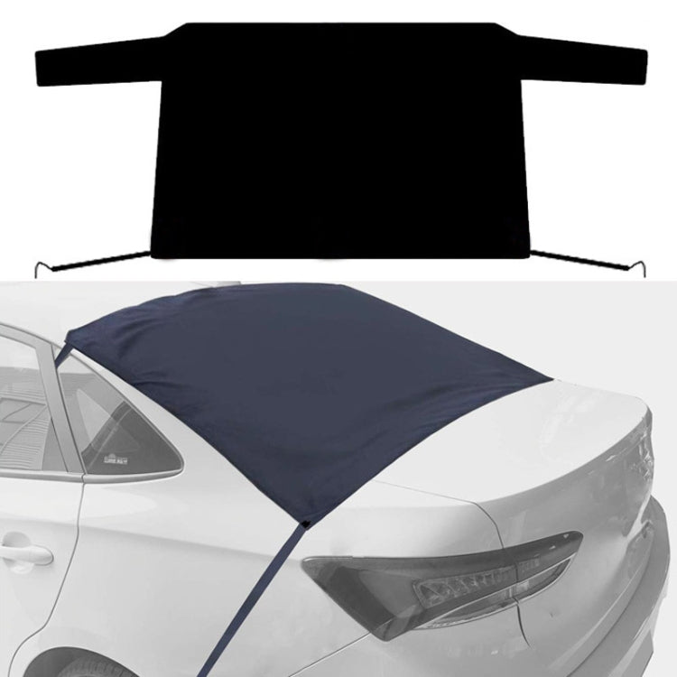 Automobile Silver Coated Cloth Sunshade Snow Shield, Style: Rear Rubber Band - Window Foils & Solar Protection by buy2fix | Online Shopping UK | buy2fix