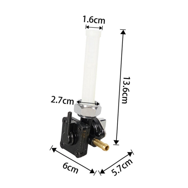 For Harley FLST FXST FLT 1995-2001 61338-94D 22mm Fuel Valve Petcock With Male Thread - Replacement Parts by buy2fix | Online Shopping UK | buy2fix