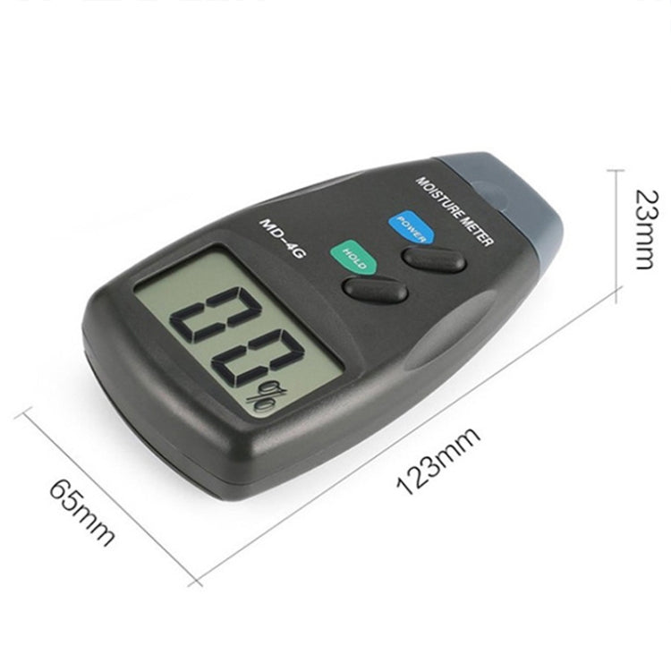 MD-2G 2 Pin LCD Screen Digital Display Wood Moisture and Humidity Detector - PH & Moisture Meter by buy2fix | Online Shopping UK | buy2fix